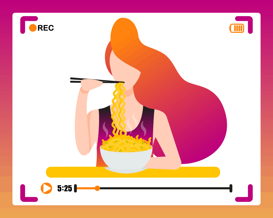 What is ASMR eating?