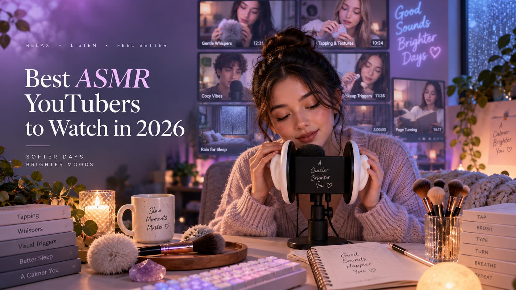 Best ASMR YouTubers to Watch in 2026